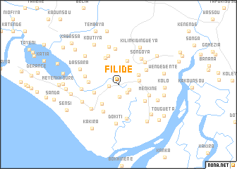 map of Filidé