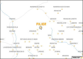 map of Filier