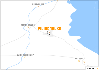 map of Filimonovka
