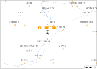 map of Filimonovo