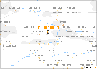 map of Filimonovo