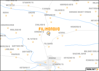 map of Filimonovo