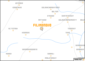 map of Filimonovo