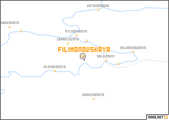 map of Filimonovskaya