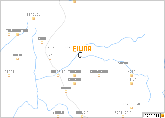 map of Filina