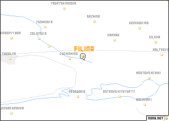 map of Filina