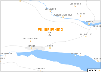 map of (( Filinevshina ))