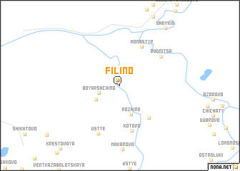 map of Filino