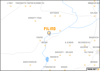 map of Filino