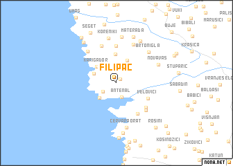 map of Filipac