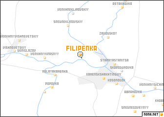 map of Filipenka