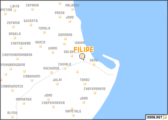 map of Filipe