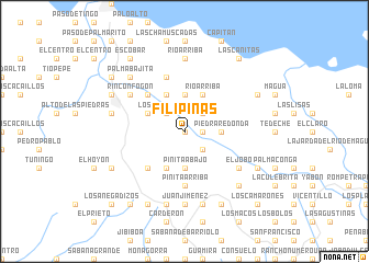 map of Filipinas