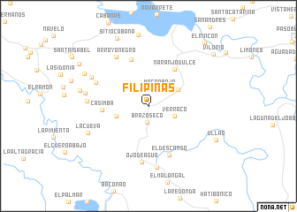 map of Filipinas