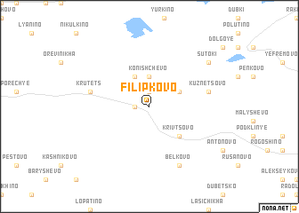 map of Filipkovo