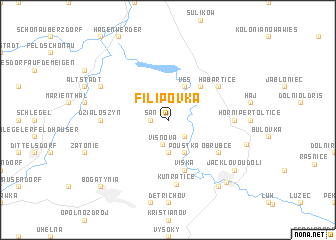 map of Filipovka