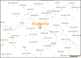 map of Filipovtsi