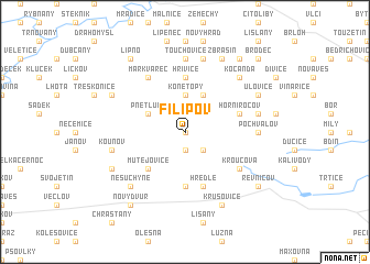 map of Filipov