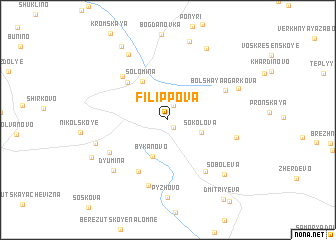 map of Filippova