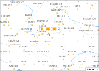 map of Filippovka