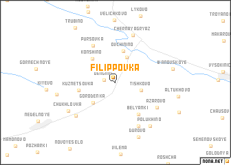 map of Filippovka