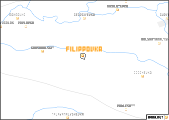 map of Filippovka