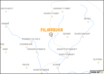 map of Filippovka