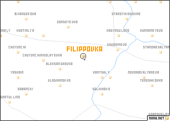 map of Filippovka