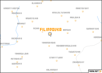 map of Filippovka