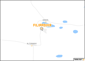 map of Fīlīppovka