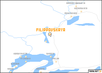 map of Filippovskaya