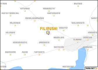 map of Filipushi