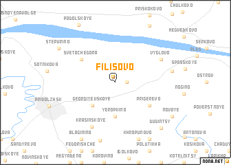 map of Filisovo