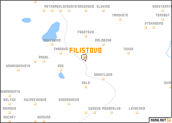 map of Filistovo