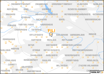 map of Fili