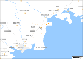 map of Fillinghamn