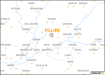 map of Fillíra