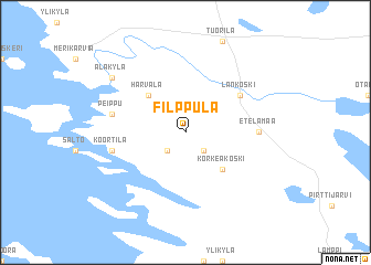 map of Filppula