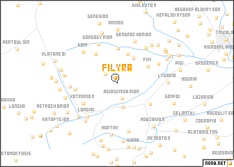 map of Filýra