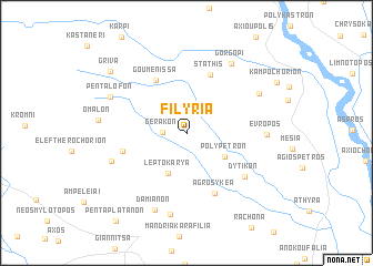 map of Filyriá