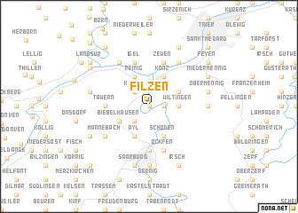 map of Filzen