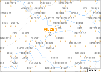 map of Filzen