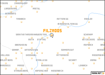 map of Filzmoos