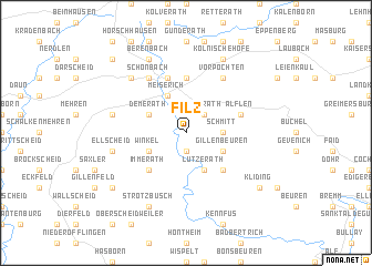 map of Filz