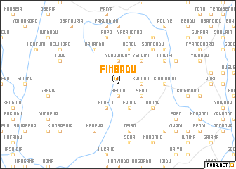 map of Fimbadu