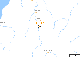 map of Fimbo