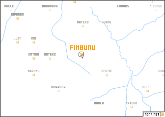 map of Fimbunu