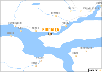 map of Fimreite