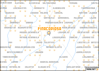 map of Fina Copiosa