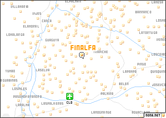 map of Finalfa